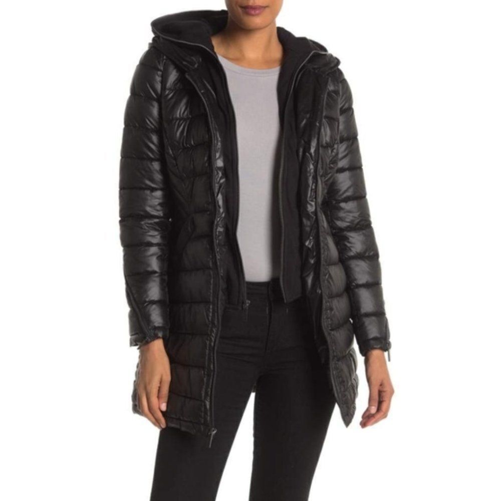 French Connection Softshell Dickey Insert Puffer - Picture 4 of 15
